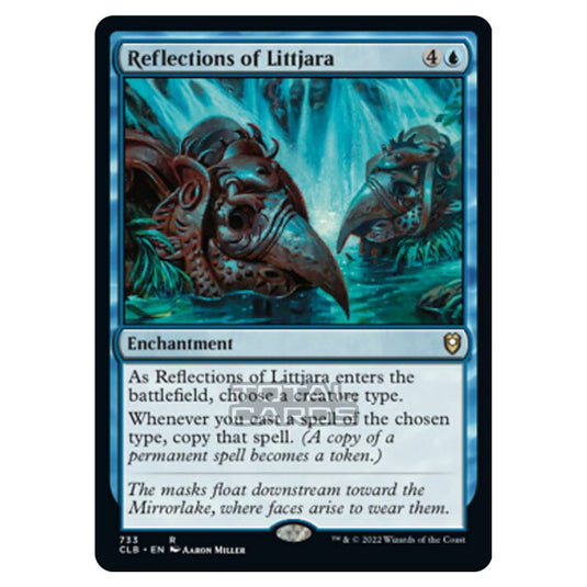 Magic The Gathering - Commander Legends - Battle for Baldur's Gate - Reflections of Littjara - 733/361