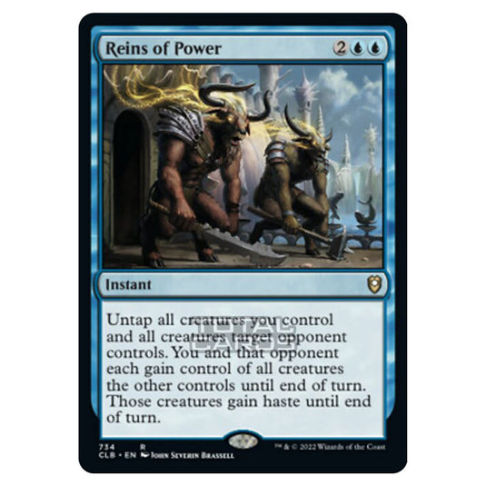 Magic The Gathering - Commander Legends - Battle for Baldur's Gate - Reins of Power - 734/361