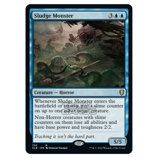 Magic The Gathering - Commander Legends - Battle for Baldur's Gate - Sludge Monster - 735/361