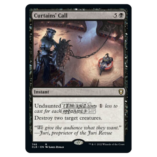 Magic The Gathering - Commander Legends - Battle for Baldur's Gate - Curtains' Call - 746/361