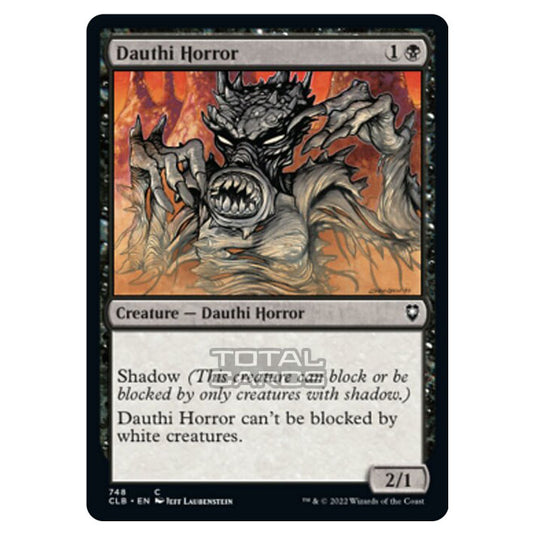 Magic The Gathering - Commander Legends - Battle for Baldur's Gate - Dauthi Horror - 748/361