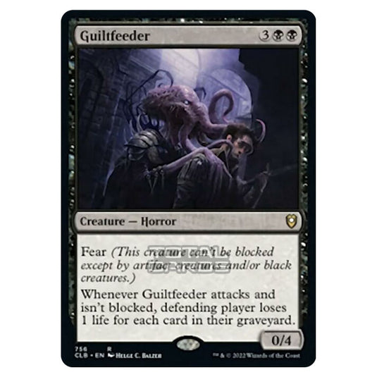 Magic The Gathering - Commander Legends - Battle for Baldur's Gate - Guiltfeeder - 756/361