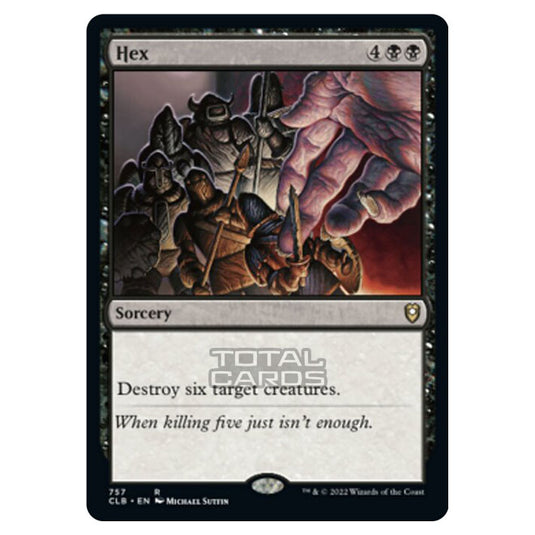 Magic The Gathering - Commander Legends - Battle for Baldur's Gate - Hex - 757/361