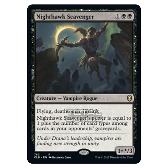 Magic The Gathering - Commander Legends - Battle for Baldur's Gate - Nighthawk Scavenger - 763/361