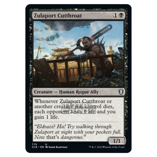 Magic The Gathering - Commander Legends - Battle for Baldur's Gate - Zulaport Cutthroat - 775/361