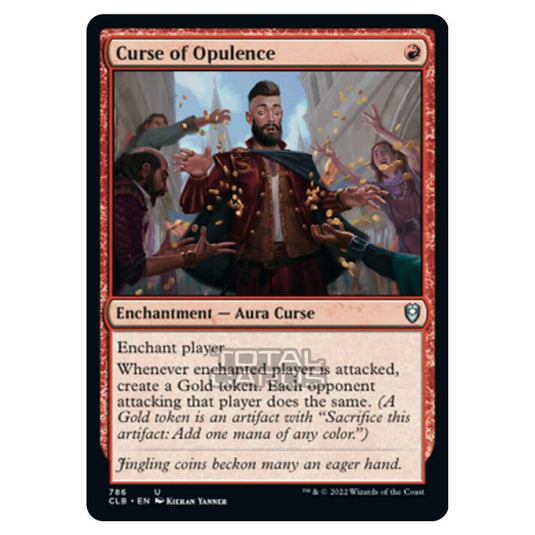 Magic The Gathering - Commander Legends - Battle for Baldur's Gate - Curse of Opulence - 786/361