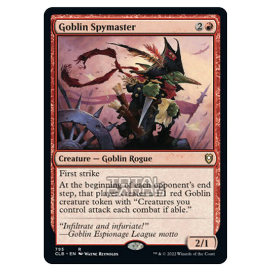 Magic The Gathering - Commander Legends - Battle for Baldur's Gate - Goblin Spymaster - 795/361