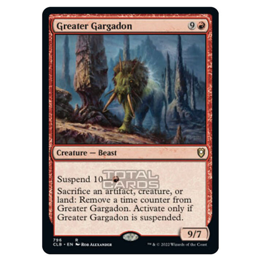 Magic The Gathering - Commander Legends - Battle for Baldur's Gate - Greater Gargadon - 796/361