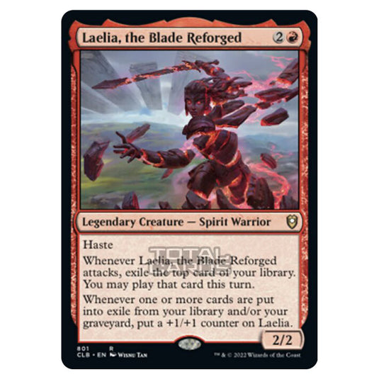 Magic The Gathering - Commander Legends - Battle for Baldur's Gate - Laelia, the Blade Reforged - 801/361