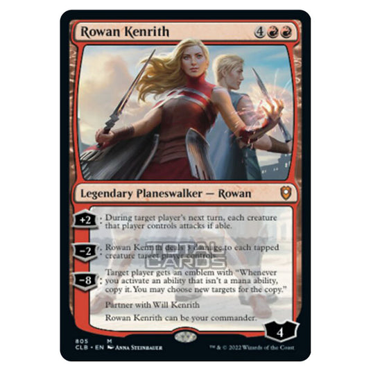 Magic The Gathering - Commander Legends - Battle for Baldur's Gate - Rowan Kenrith - 805/361