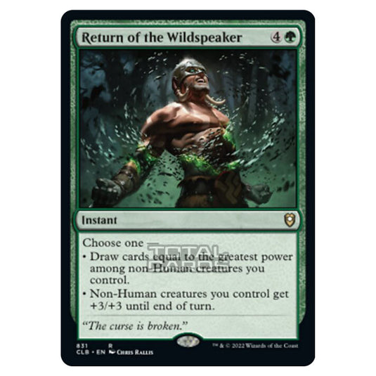 Magic The Gathering - Commander Legends - Battle for Baldur's Gate - Return of the Wildspeaker - 831/361