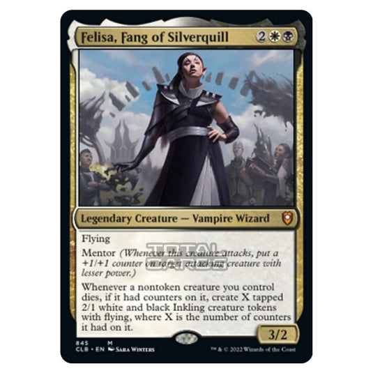 Magic The Gathering - Commander Legends - Battle for Baldur's Gate - Felisa, Fang of Silverquill - 845/361