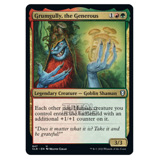 Magic The Gathering - Commander Legends - Battle for Baldur's Gate - Grumgully, the Generous - 847/361