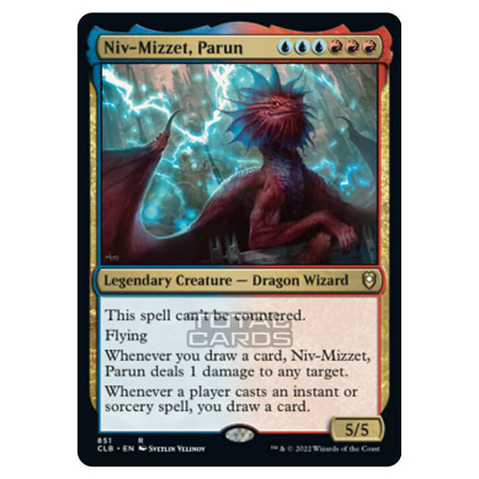 Magic The Gathering - Commander Legends - Battle for Baldur's Gate - Niv-Mizzet, Parun - 851/361