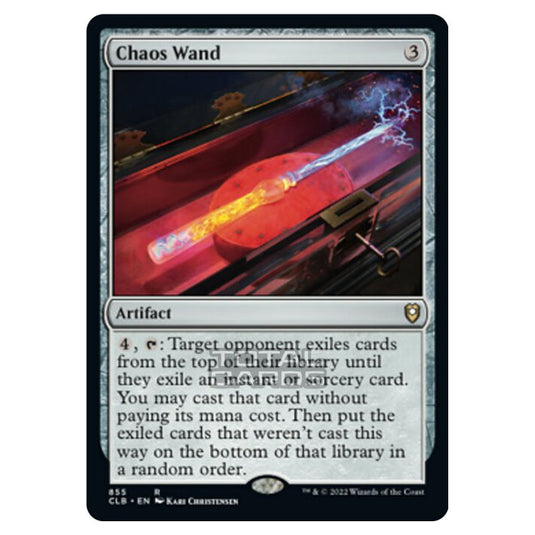 Magic The Gathering - Commander Legends - Battle for Baldur's Gate - Chaos Wand - 855/361