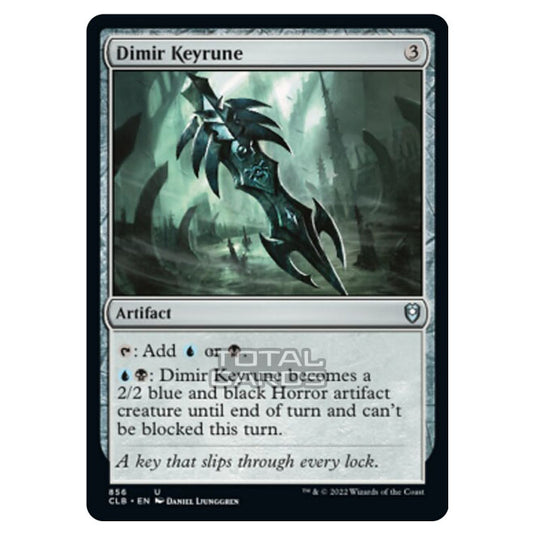 Magic The Gathering - Commander Legends - Battle for Baldur's Gate - Dimir Keyrune - 856/361