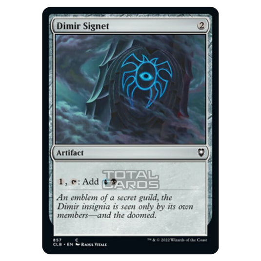 Magic The Gathering - Commander Legends - Battle for Baldur's Gate - Dimir Signet - 857/361