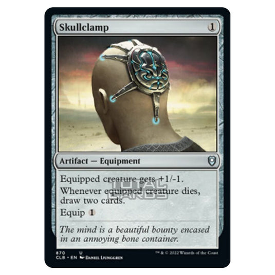 Magic The Gathering - Commander Legends - Battle for Baldur's Gate - Skullclamp - 870/361