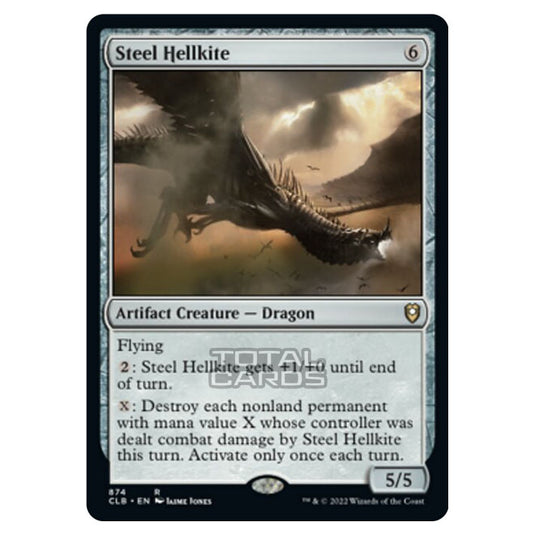 Magic The Gathering - Commander Legends - Battle for Baldur's Gate - Steel Hellkite - 874/361