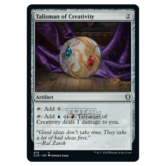 Magic The Gathering - Commander Legends - Battle for Baldur's Gate - Talisman of Creativity - 876/361