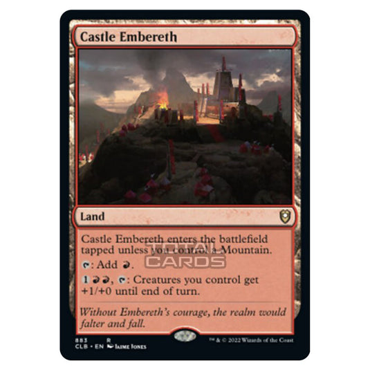 Magic The Gathering - Commander Legends - Battle for Baldur's Gate - Castle Embereth - 883/361