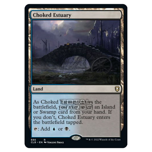 Magic The Gathering - Commander Legends - Battle for Baldur's Gate - Choked Estuary - 886/361