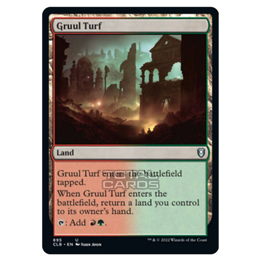 Magic The Gathering - Commander Legends - Battle for Baldur's Gate - Gruul Turf - 895/361