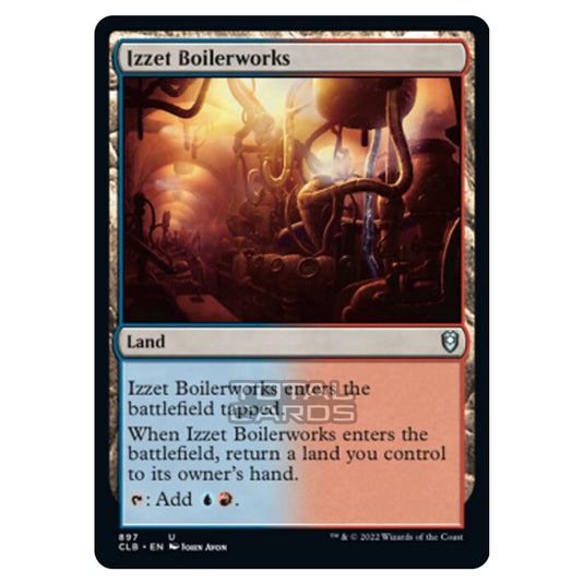 Magic The Gathering - Commander Legends - Battle for Baldur's Gate - Izzet Boilerworks - 897/361