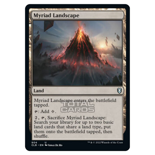 Magic The Gathering - Commander Legends - Battle for Baldur's Gate - Myriad Landscape - 904/361