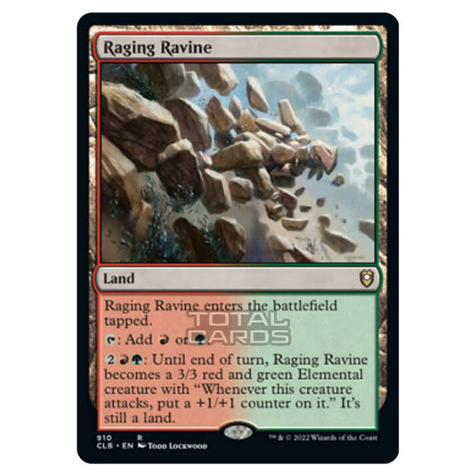 Magic The Gathering - Commander Legends - Battle for Baldur's Gate - Raging Ravine - 910/361