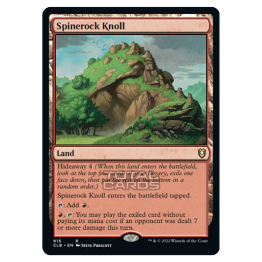 Magic The Gathering - Commander Legends - Battle for Baldur's Gate - Spinerock Knoll - 916/361