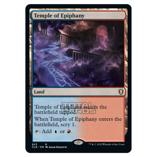 Magic The Gathering - Commander Legends - Battle for Baldur's Gate - Temple of Epiphany - 923/361