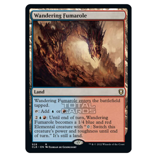 Magic The Gathering - Commander Legends - Battle for Baldur's Gate - Wandering Fumarole - 928/361