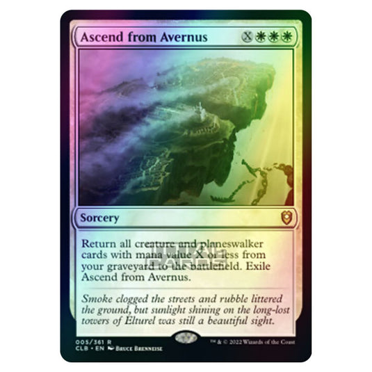 Magic The Gathering - Commander Legends - Battle for Baldur's Gate - Ascend from Avernus - 005/361 (Foil)