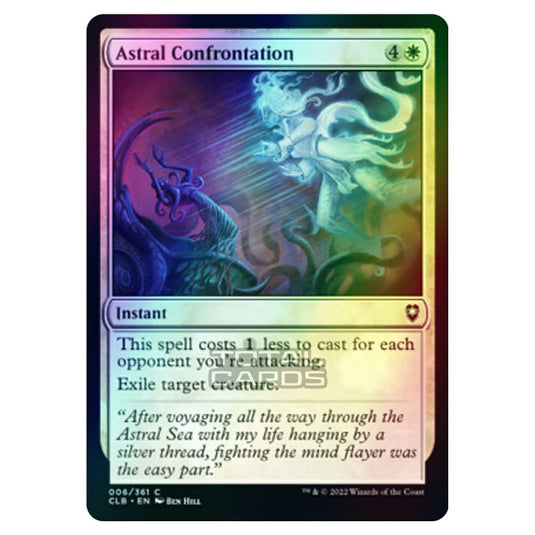 Magic The Gathering - Commander Legends - Battle for Baldur's Gate - Astral Confrontation - 006/361 (Foil)