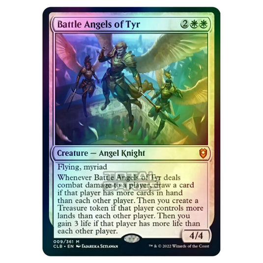 Magic The Gathering - Commander Legends - Battle for Baldur's Gate - Battle Angels of Tyr - 009/361 (Foil)