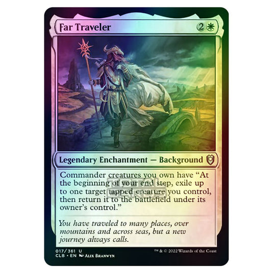 Magic The Gathering - Commander Legends - Battle for Baldur's Gate - Far Traveler - 017/361 (Foil)