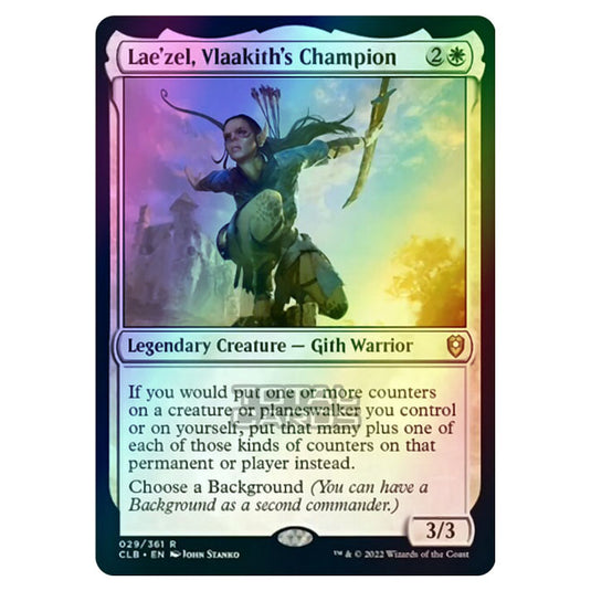 Magic The Gathering - Commander Legends - Battle for Baldur's Gate - Lae'zel, Vlaakith's Champion - 029/361 (Foil)