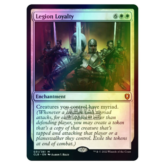 Magic The Gathering - Commander Legends - Battle for Baldur's Gate - Legion Loyalty - 031/361 (Foil)