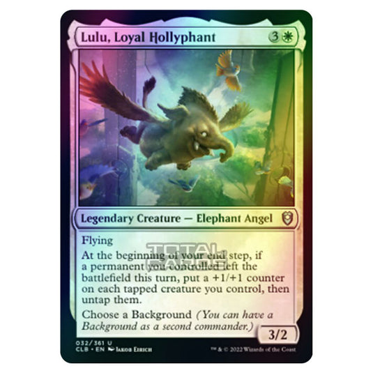 Magic The Gathering - Commander Legends - Battle for Baldur's Gate - Lulu, Loyal Hollyphant - 032/361 (Foil)