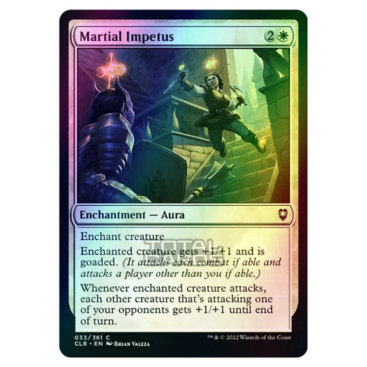 Magic The Gathering - Commander Legends - Battle for Baldur's Gate - Martial Impetus - 033/361 (Foil)