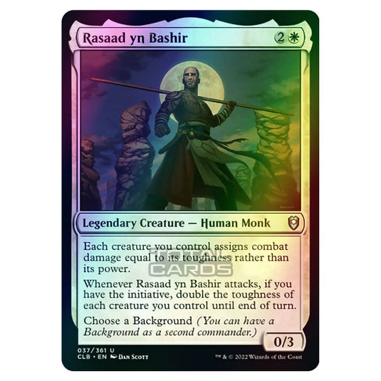 Magic The Gathering - Commander Legends - Battle for Baldur's Gate - Rasaad yn Bashir - 037/361 (Foil)