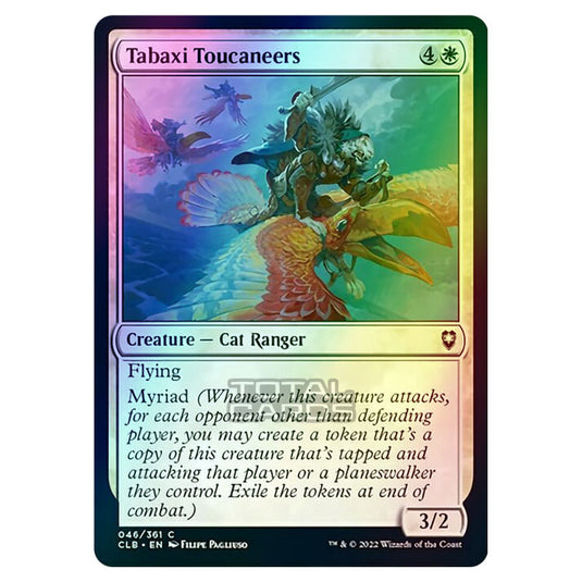 Magic The Gathering - Commander Legends - Battle for Baldur's Gate - Tabaxi Toucaneers - 046/361 (Foil)