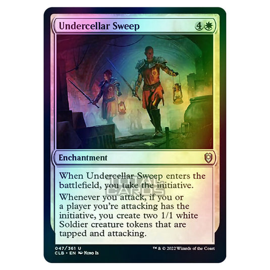 Magic The Gathering - Commander Legends - Battle for Baldur's Gate - Undercellar Sweep - 047/361 (Foil)