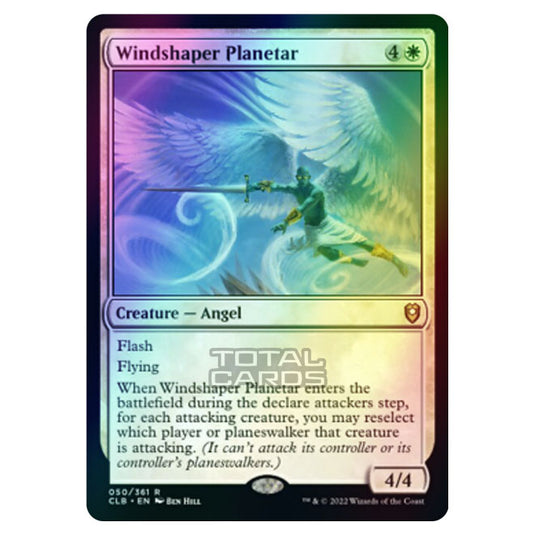 Magic The Gathering - Commander Legends - Battle for Baldur's Gate - Windshaper Planetar - 050/361 (Foil)