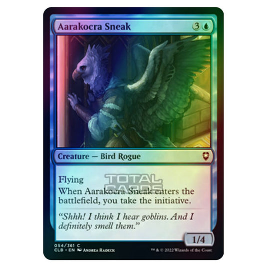 Magic The Gathering - Commander Legends - Battle for Baldur's Gate - Aarakocra Sneak - 054/361 (Foil)