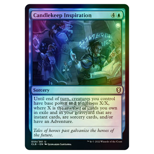 Magic The Gathering - Commander Legends - Battle for Baldur's Gate - Candlekeep Inspiration - 059/361 (Foil)