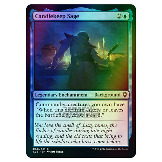 Magic The Gathering - Commander Legends - Battle for Baldur's Gate - Candlekeep Sage - 060/361 (Foil)