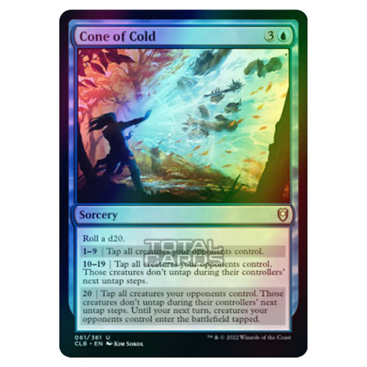 Magic The Gathering - Commander Legends - Battle for Baldur's Gate - Cone of Cold - 061/361 (Foil)