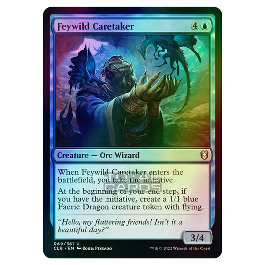 Magic The Gathering - Commander Legends - Battle for Baldur's Gate - Feywild Caretaker - 069/361 (Foil)